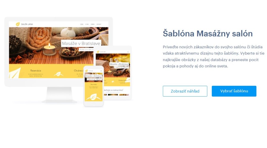 Webnode Sablona