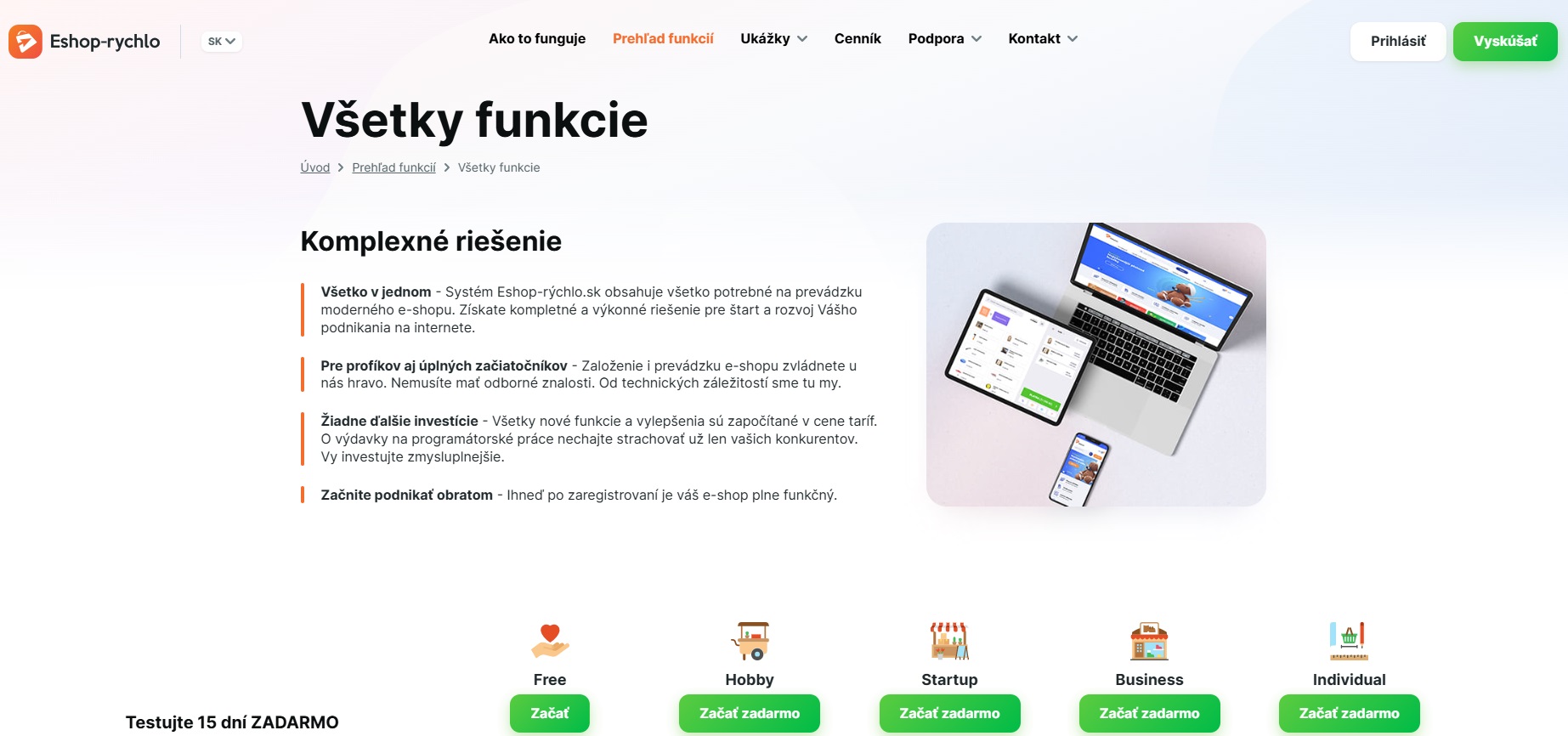 Eshop Rychlo Funkcie