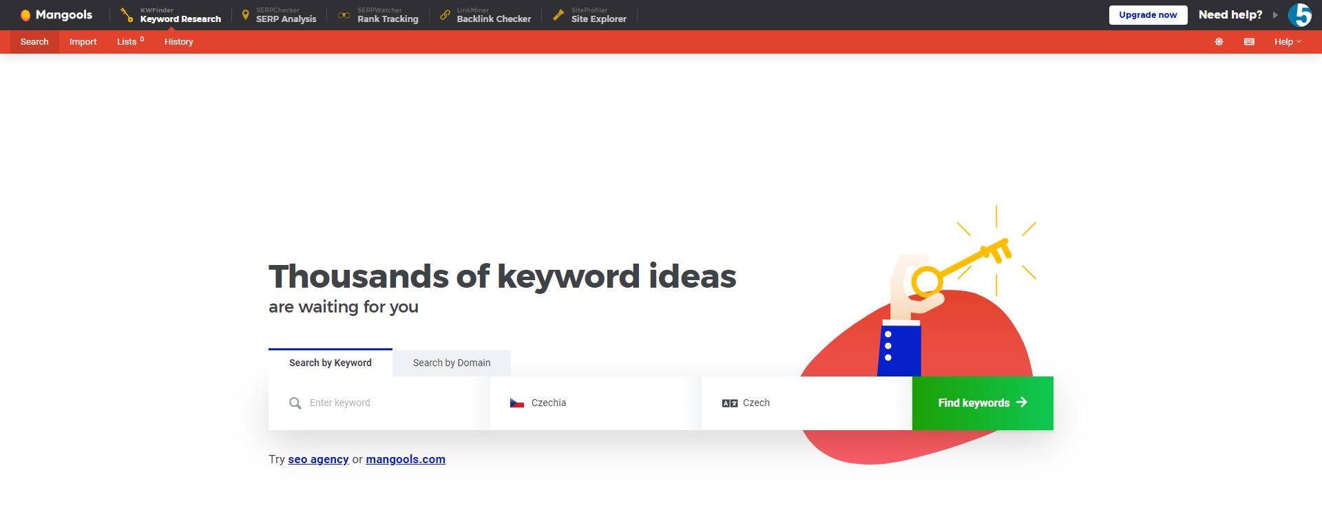 Mangools Keyword Research 1