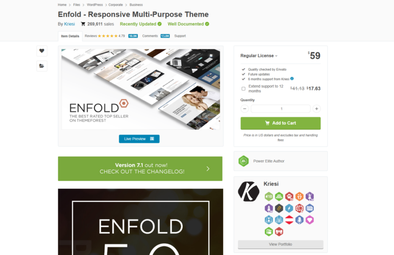 Enfold Themeforest