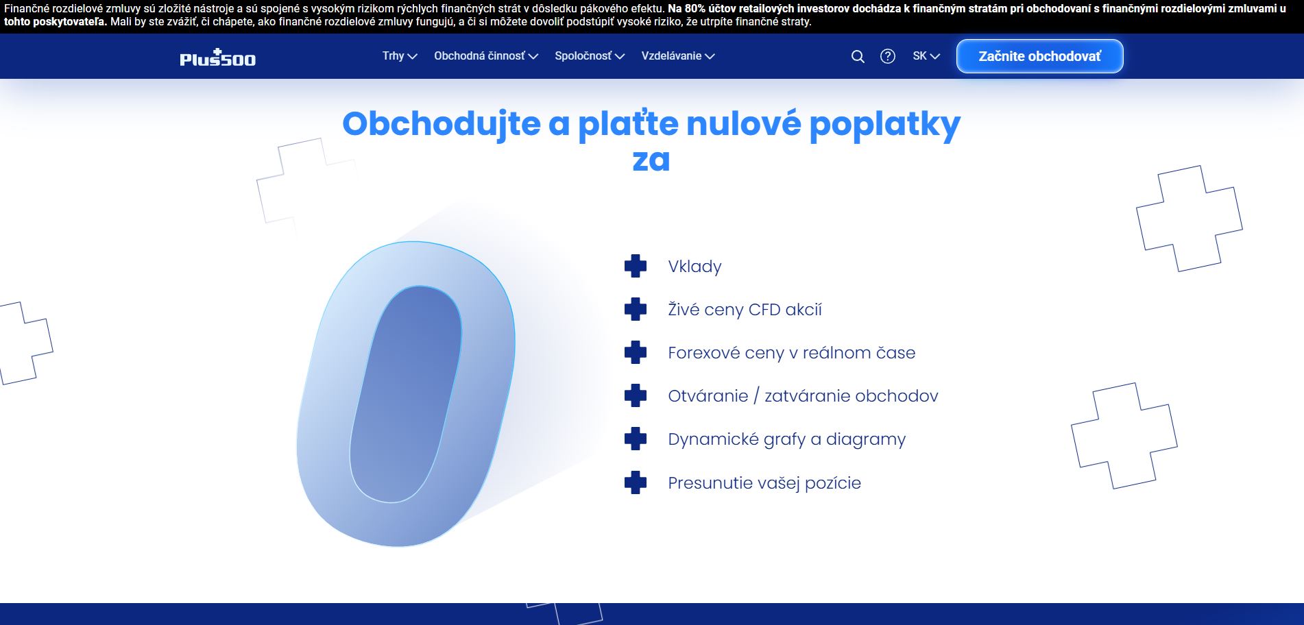 Plus500 Poplatky