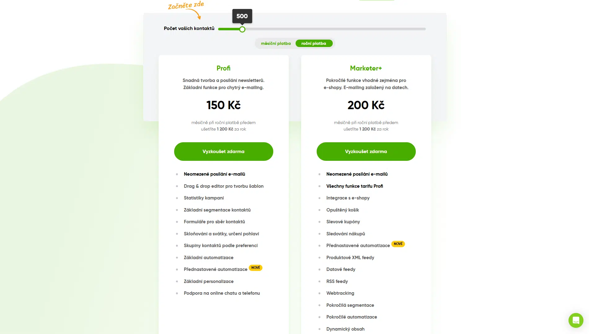 Ecomail Cenik 2