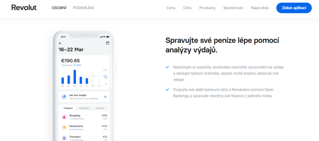 Revolut Sprava Financi