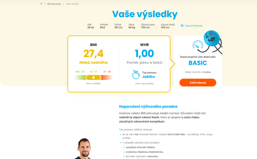 Ketodiet Vypocet Bmi Hubnuti