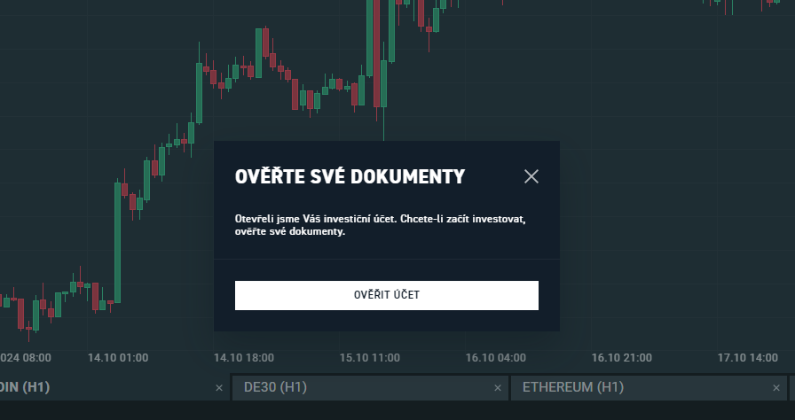 Nastavenie aplikácie Uctu Xtb