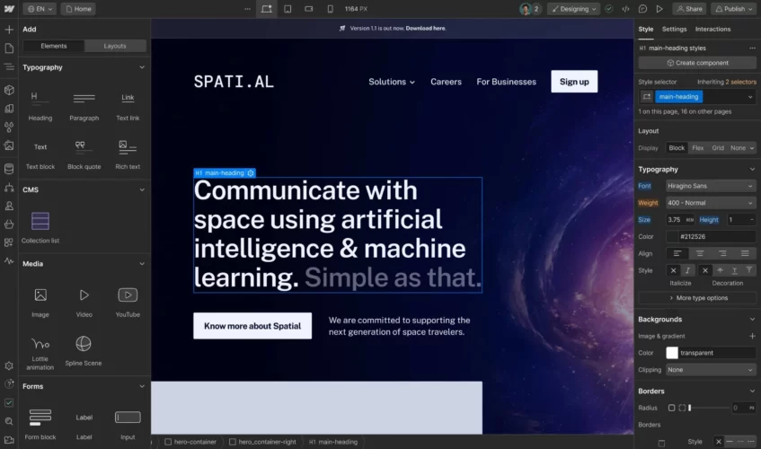 Webflow Editor2 Scaled