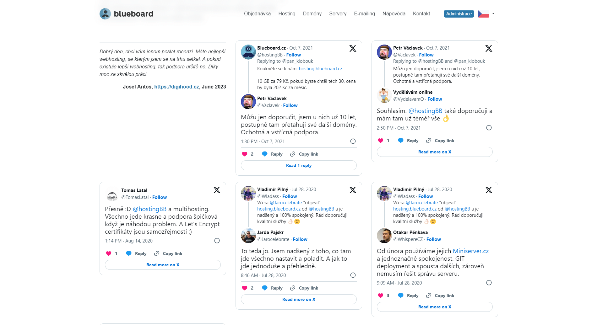 Blueboard Recenze