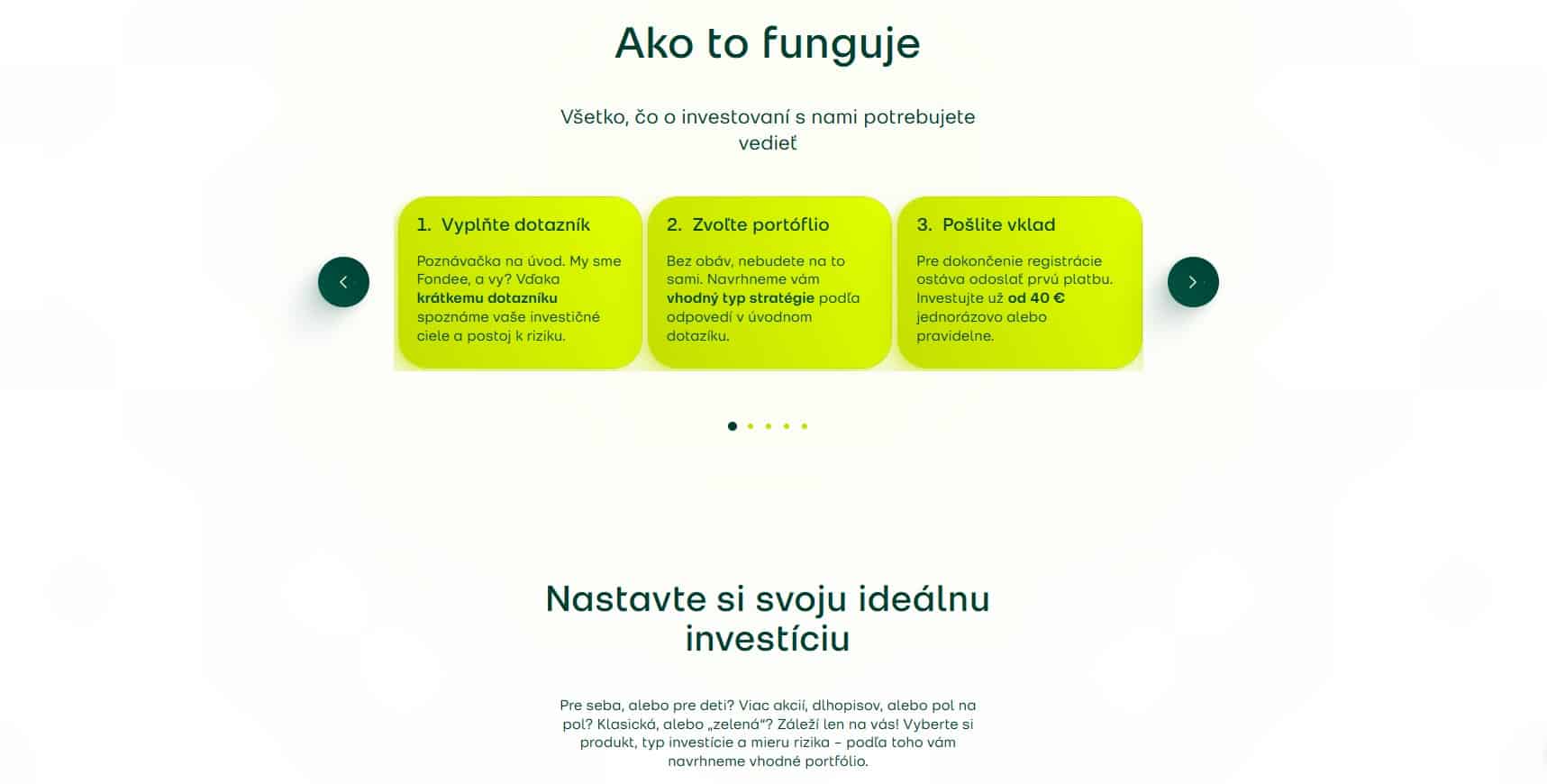 Fondee Ako To Funguje
